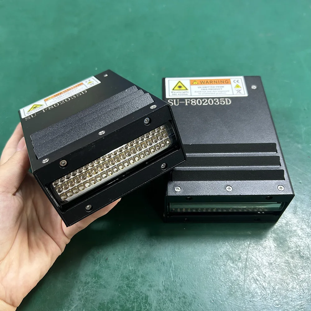 

8020 Fan Cooled UV LED curing lamp Epson i3200UV printer UV digital printing UVLED drying and curing lamp UV glue drying lamp