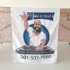 Digital Print Custom Table Runner with Business Logo or Your Text Personalized Runners customize logo dj Cloth 1