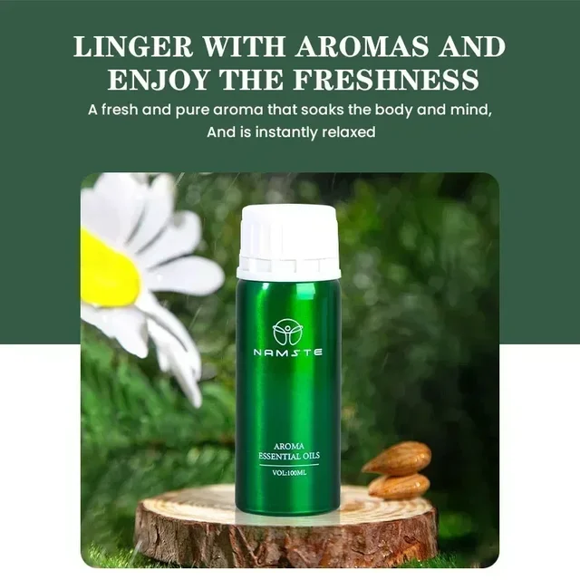 Namte 100ML New Perfume Hotel Essential Oils Air Freshener for Humidifier Aroma Diffuser Purely Natural Eight Times Concentrated 5