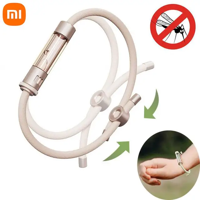 Xaiomi Illóolaj Szúnyog Karkötő Felnőtteknek Gyerekeknek Nem Toxikus Tiszta Szúnyogriasztó Tekercs Kártevők Visszautasítása