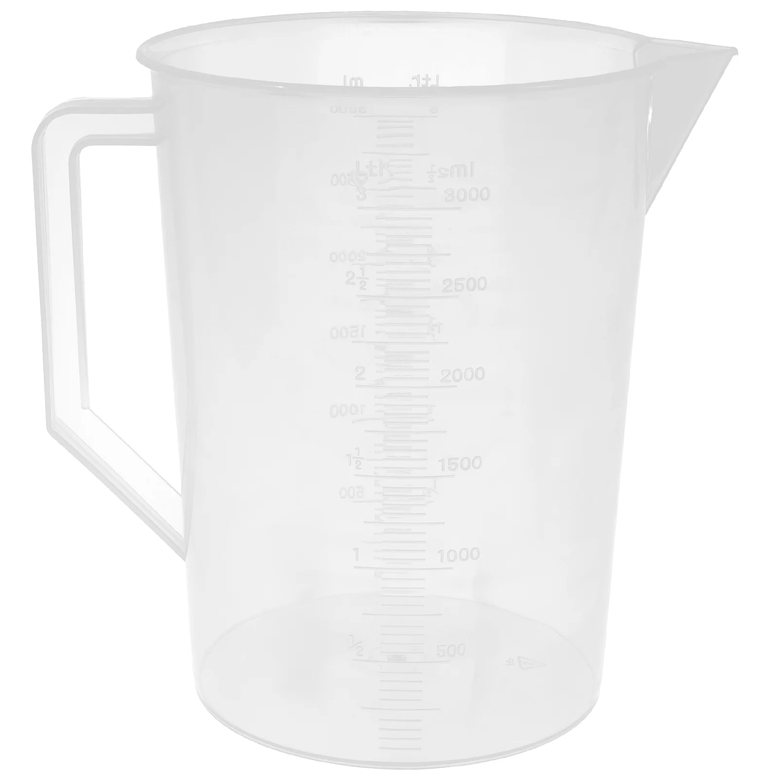 

Oil Measuring Cup Scaled Holder Liquid Cups Fuel Dispenser Measurement Clear Plastic New Apartment Essentials Container