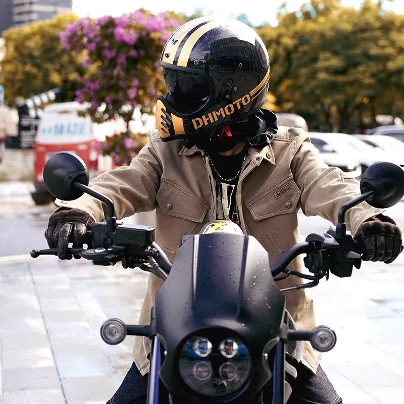 DUHAN 새로운 오토바이 재킷 방수 내마모성 통기성 모토크로스 라이딩 의류 CE 인증 보호 장비