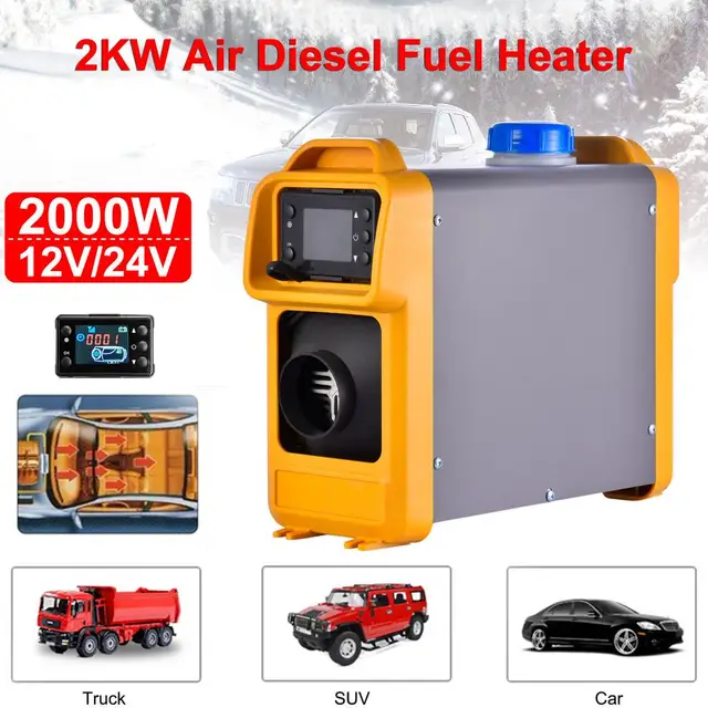 2kW/8kW 12V/24V Auto heizung mit LCD-Schalter Fernbedienung Lufter hitzer  alle Inmini-Heizung 8000W Standheizung - AliExpress