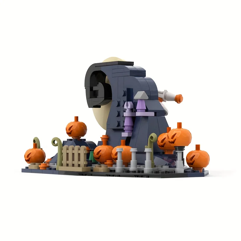 MOC Halloween Pumpkin Witch Nightmareal Before Christmas
