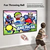 Indoor Casual Floor Games Rugby Baseball Football Sticky Ball Set Suspensibility Party Games Multiplayer Interactive Floor Toys 2