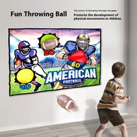 Indoor Casual Floor Games Rugby Baseball Football Sticky Ball Set Suspensibility Party Games Multiplayer Interactive Floor Toys 2