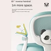 Children's Study Chair to Correct Sitting Posture of Primary School Students can Lift the Seat HomeBackrest Desk Writing Chair 2