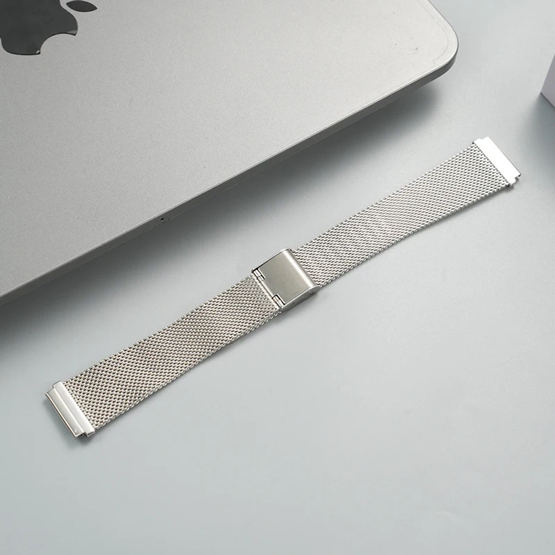 Stainless Steel Watchband for Small Square Metal Watches