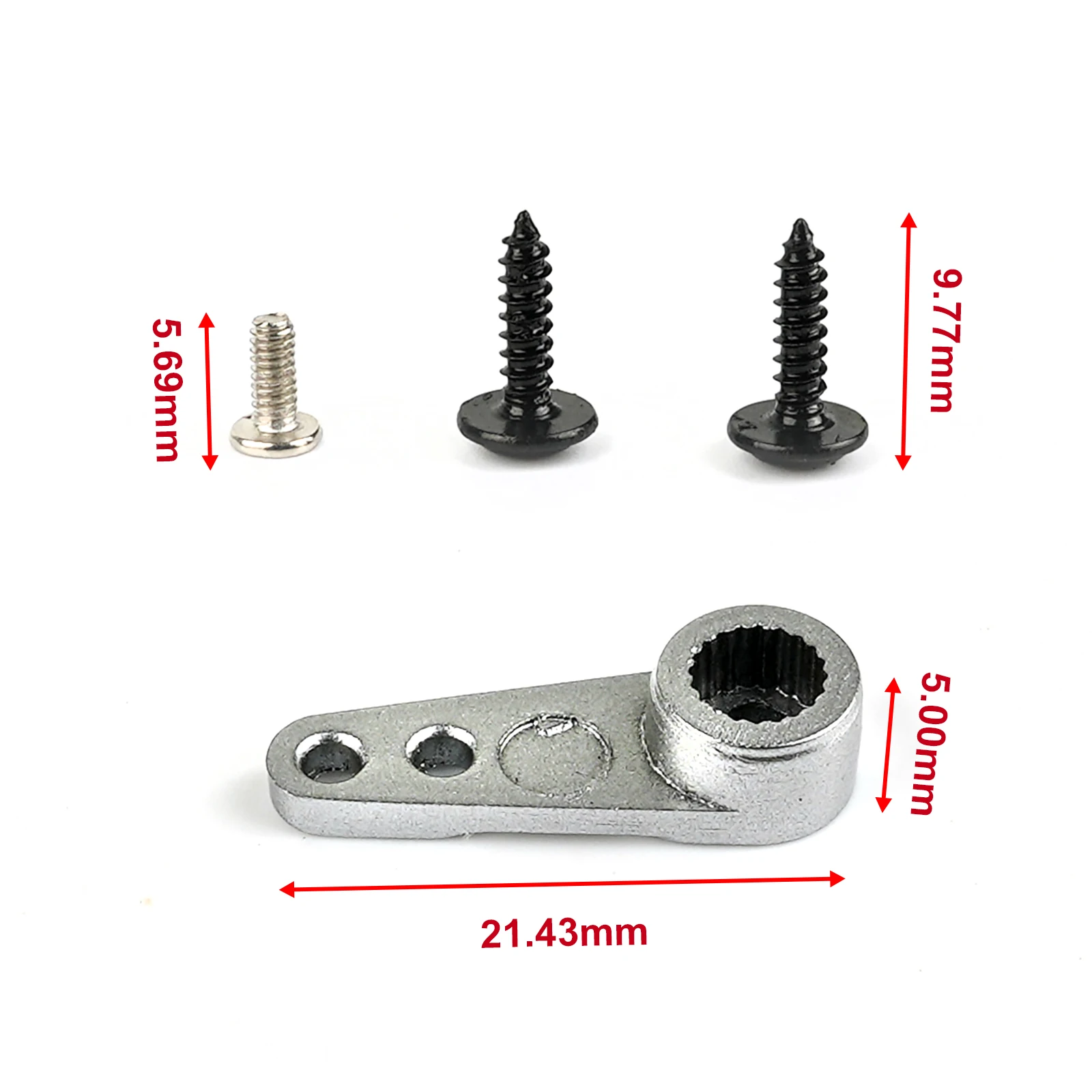 Viti Per Montaggio Servo E Viti Per Corno Servo – RTL Fasteners AS47 (Confezione Multipla)