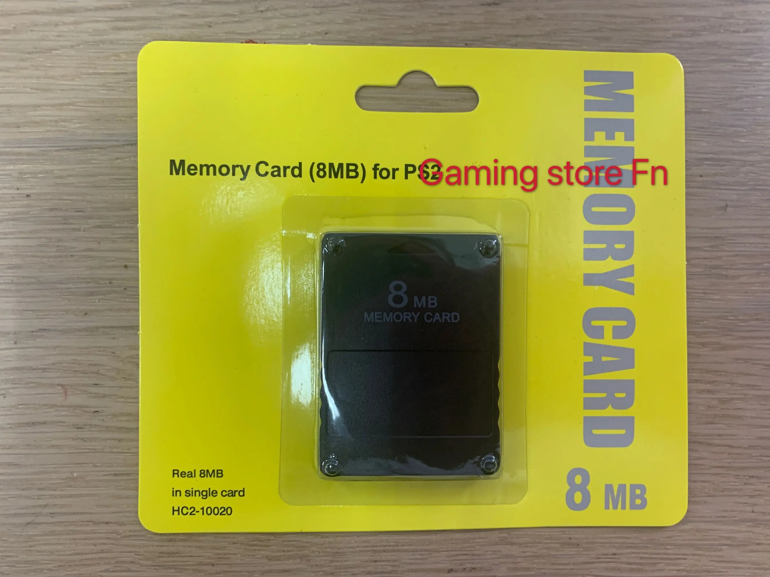 BASOYO Tarjeta de Memoria de Alta Velocidad de 128 MB Tarjeta de Memoria para Juegos de Alta Velocidad Compatible con Sony Playstation 2 PS2 