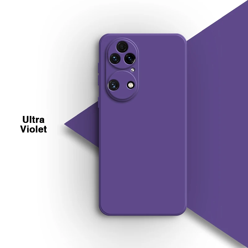 Shockproof Premium Liquid Silicone Gel Phone Case - High-Quality Soft Back Cover
