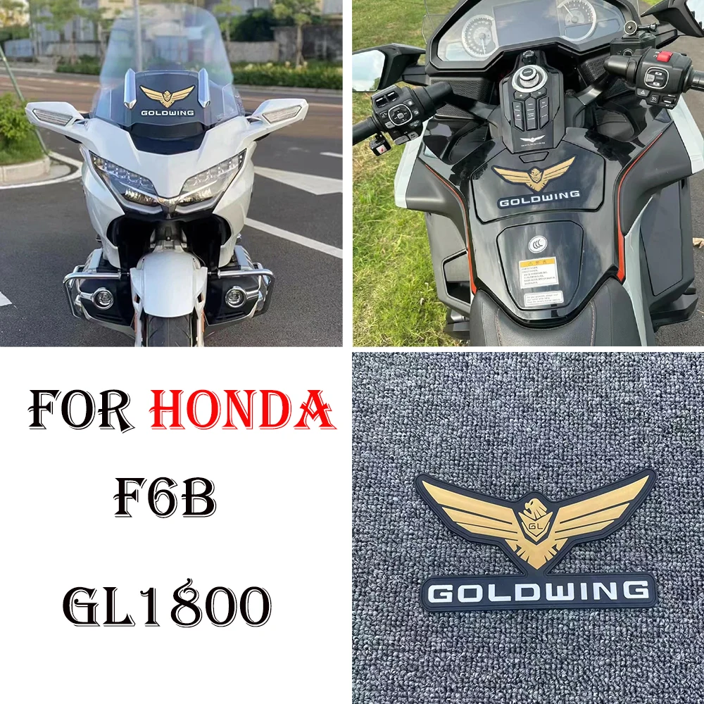 Suitable for HONDA Golden Wing GL1800 F6B rubber material for storage box stickers and tail box stickers suitable for 23 crv large tail wing specialized fixed wind wing exterior modifications car top wing without punching sport