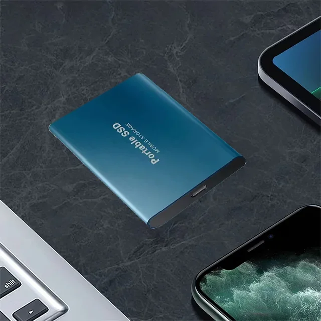 Disco duro externo portátil SSD de alta velocidad de 2TB USB 3,1 tipo C disco duro Original unidad de estado sólido masivo de 4TB para ordenador portátil/PC/MAC 3