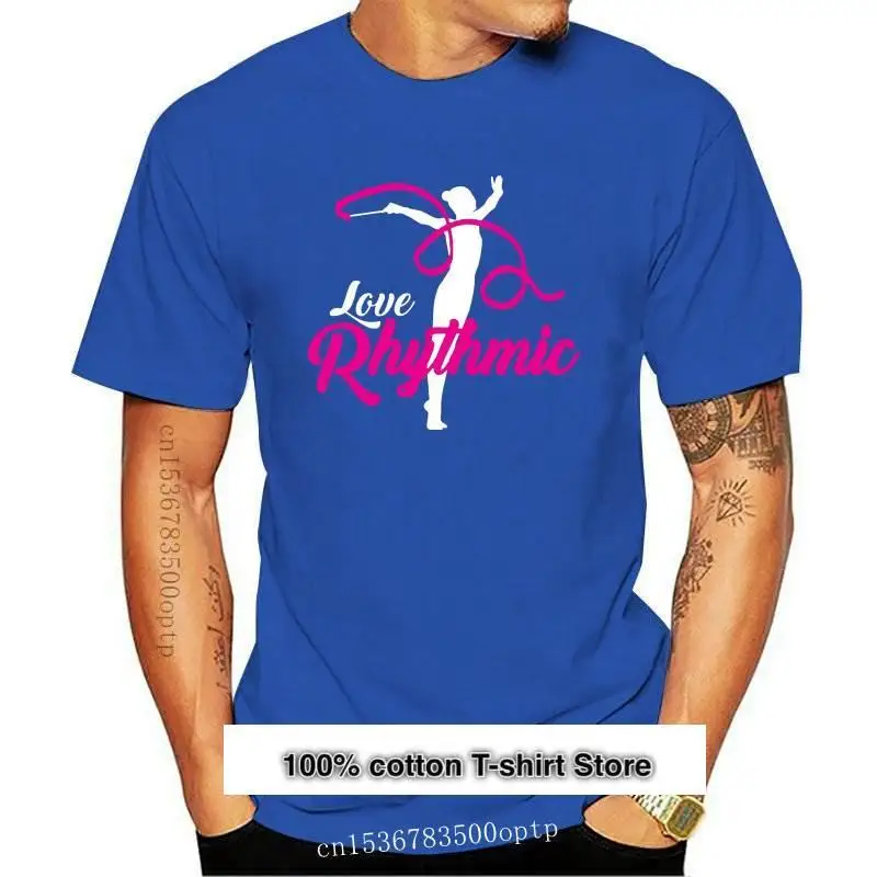 Camiseta de manga corta de gimnasia rítmica para niños, camiseta de amor