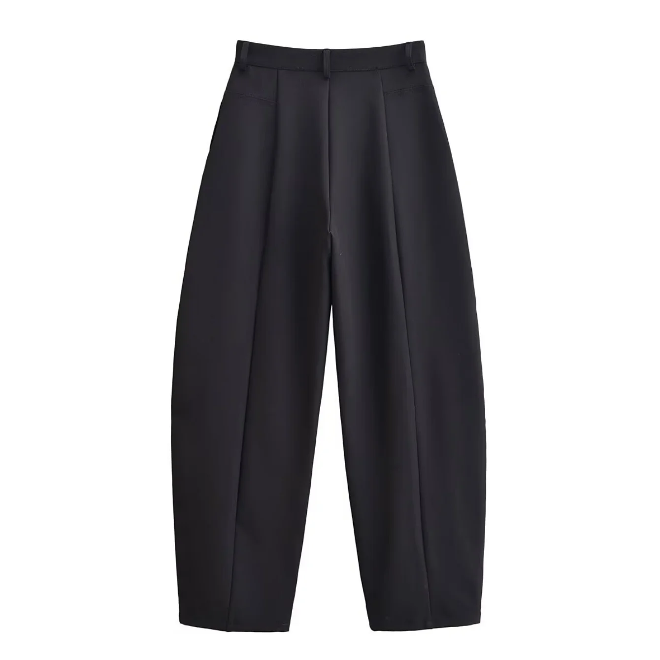 Ladies' Curved Knife Style Casual Suit Pants Set Or Women'S Shoulder Padded Slim Blazers Jacket Or High Waisted Suit Trousers