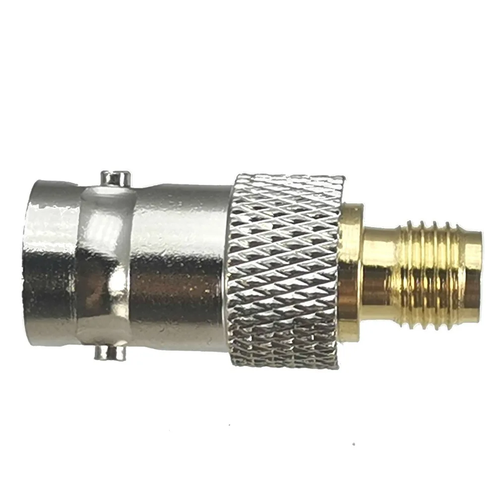 Telecom Parts Copper Connector Adapter SMA Female RF Antenna Converter Straight BNC Female Extension Cable