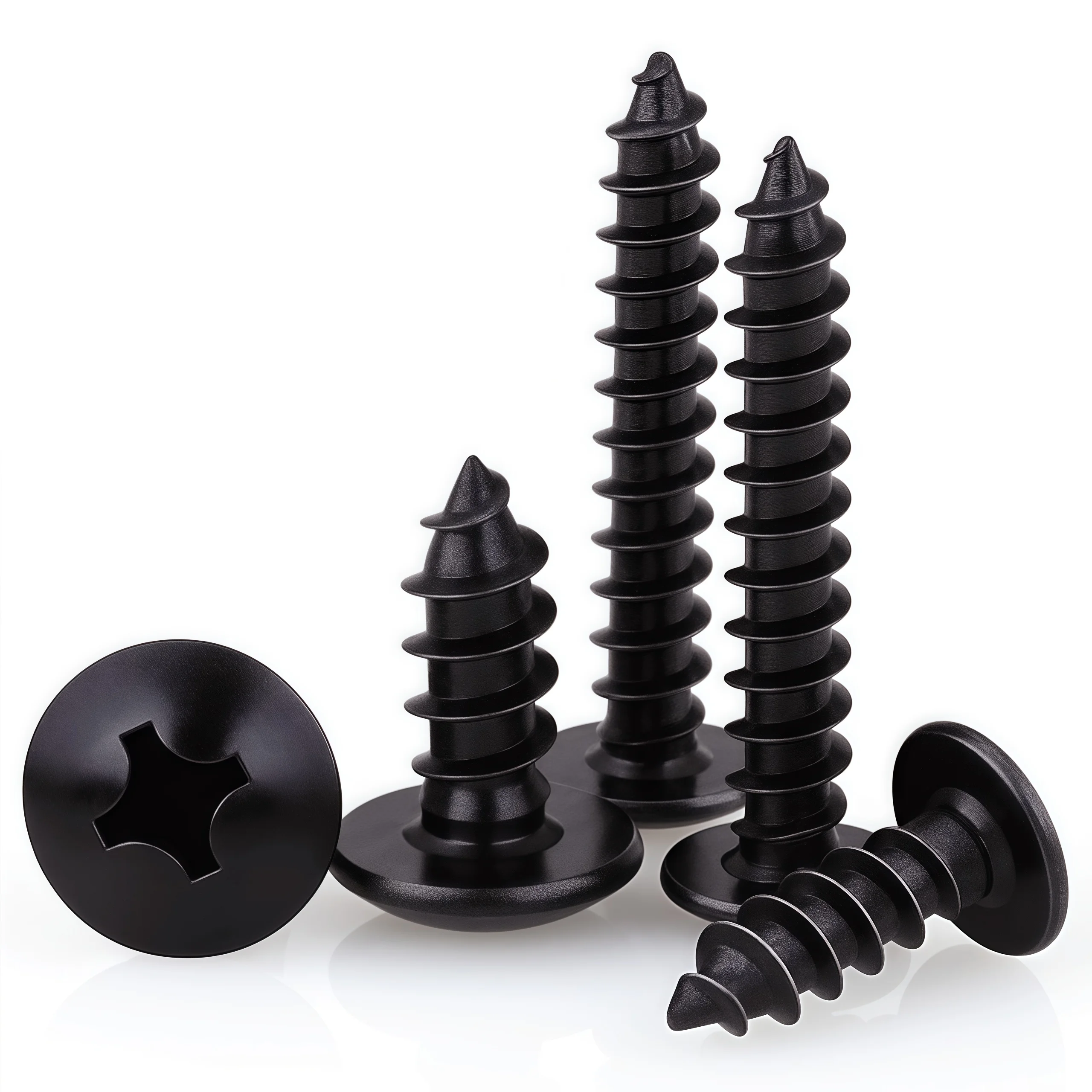 Tornillos Autorroscantes De Cabeza Plana M6 X 1.969pulgadato | Meses