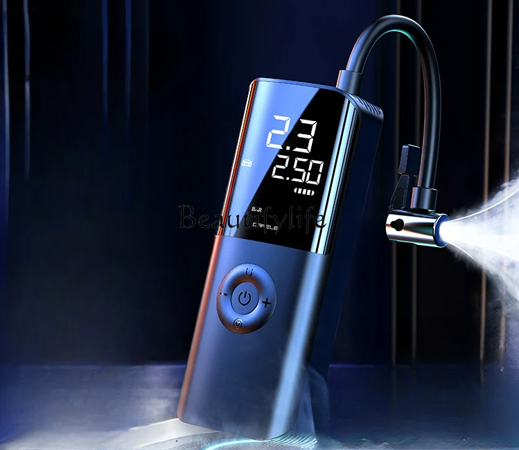 

Car Wireless Air Pump Portable Wheel Tire Pressure Automatic Inflation