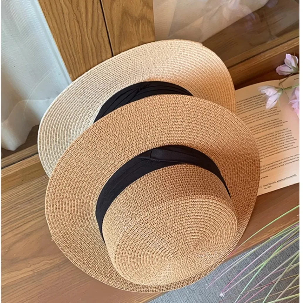 Hot Unisex Women Men Fashion Summer Casual Trendy Beach Sun Straw Panama Jazz Hat Cowboy Fedora Hat Gangster Cap
