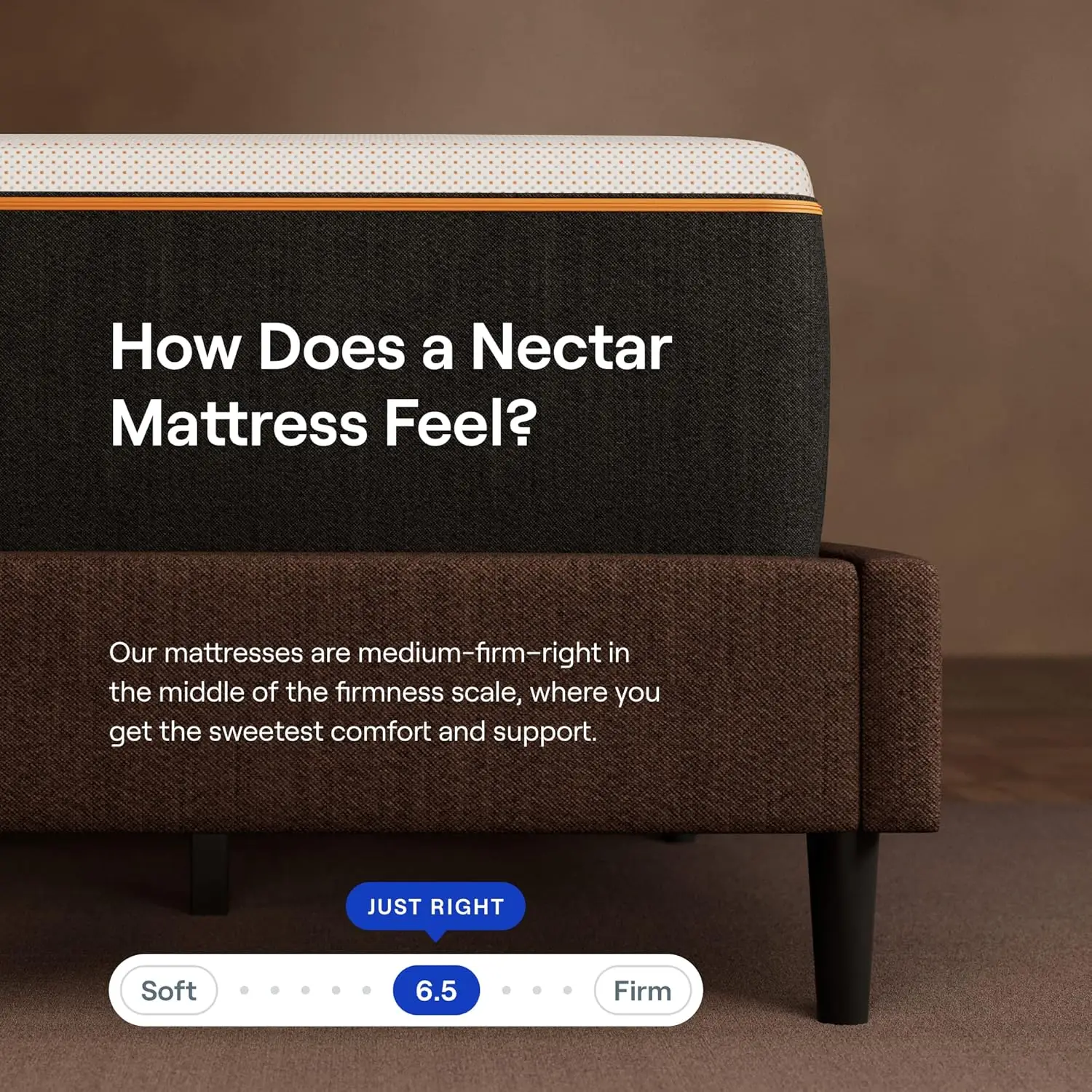 Nectar Premier Copper 14" King Mattress - Medium Firm Gel Memory Foam Mattress 5 Layers of Comfort Triple Action Cooling Tech 4