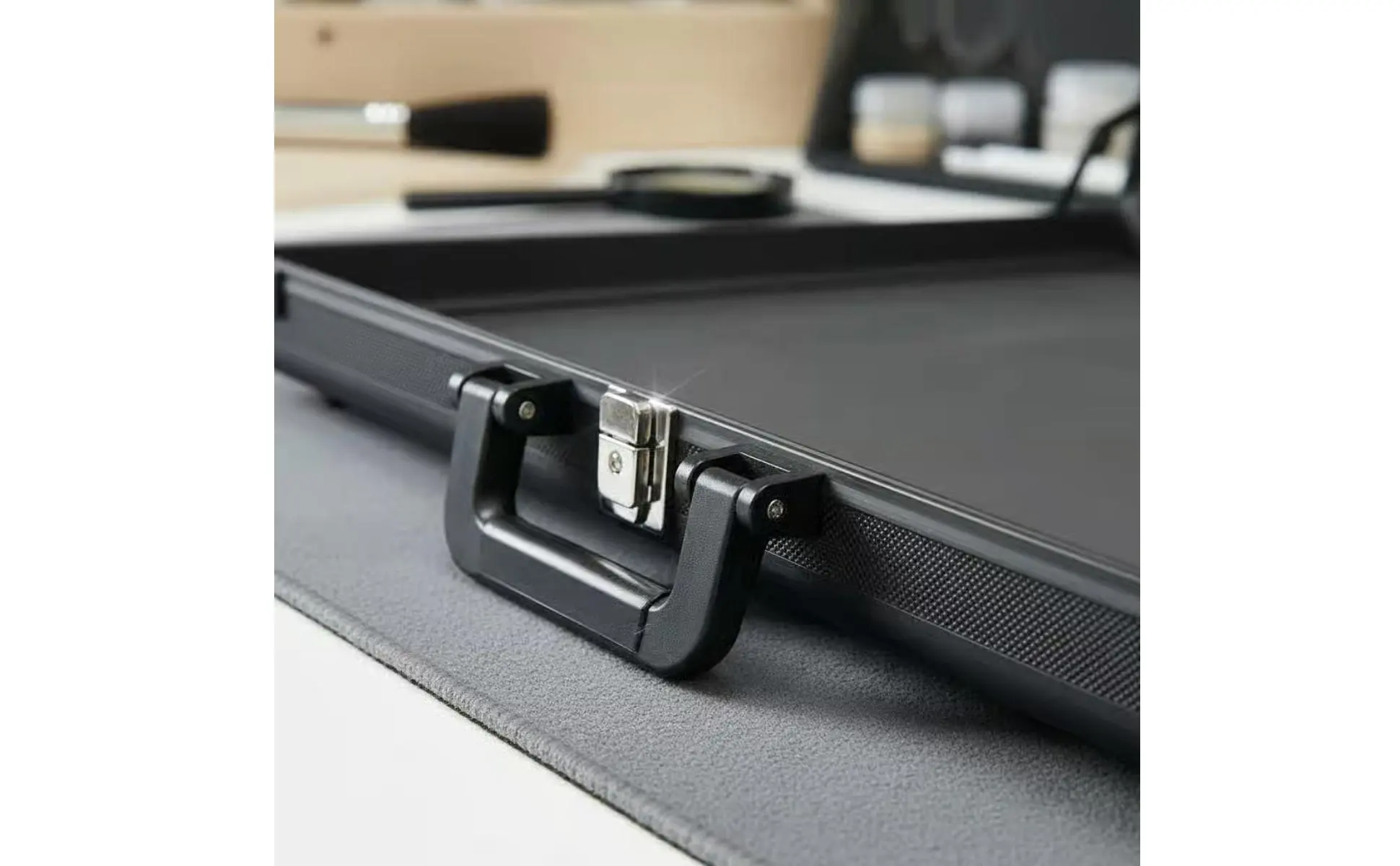 Graded Card Display Case Secure Graded Card Case Ergonomic Handle Lightweight for Collectors, Travel