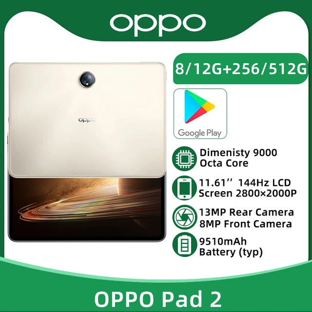 OPPO Pad 2 10.61 desde 428,58 € - Entrega asegurada, pago seguro