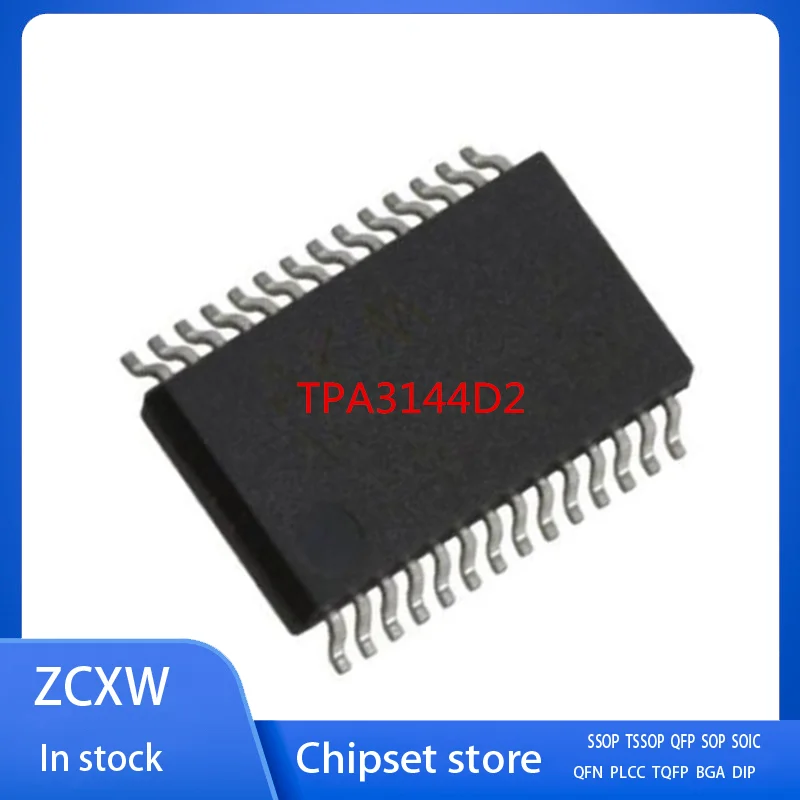 

10Pcs/Lot New TPA3144D2 TPA3144 TSSOP30