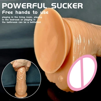 Remote Control Thrusting Dildo for Women Realistic Penis Vibrators Lesbian Toy Sex Machine Silicone Big Dick Female Masturbation 5