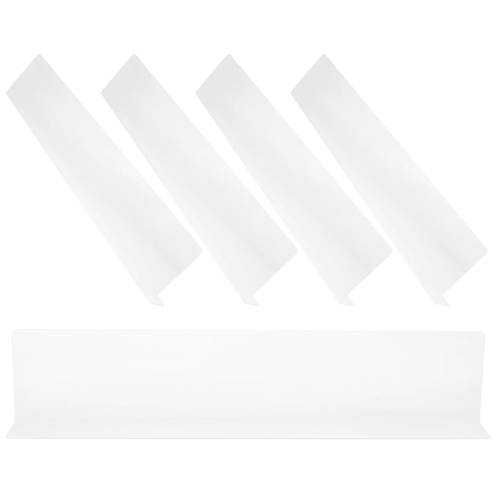 

5pcs PVC Under Sofa Blocker Bed Bumper Under Furniture Blocker Gaps Bumper