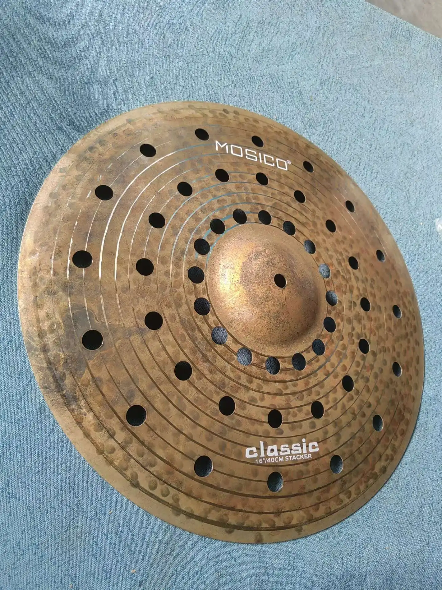 Ozone Cymbal 16" Effect B20 Cymbal Handmade Professional Drum For Drum Set