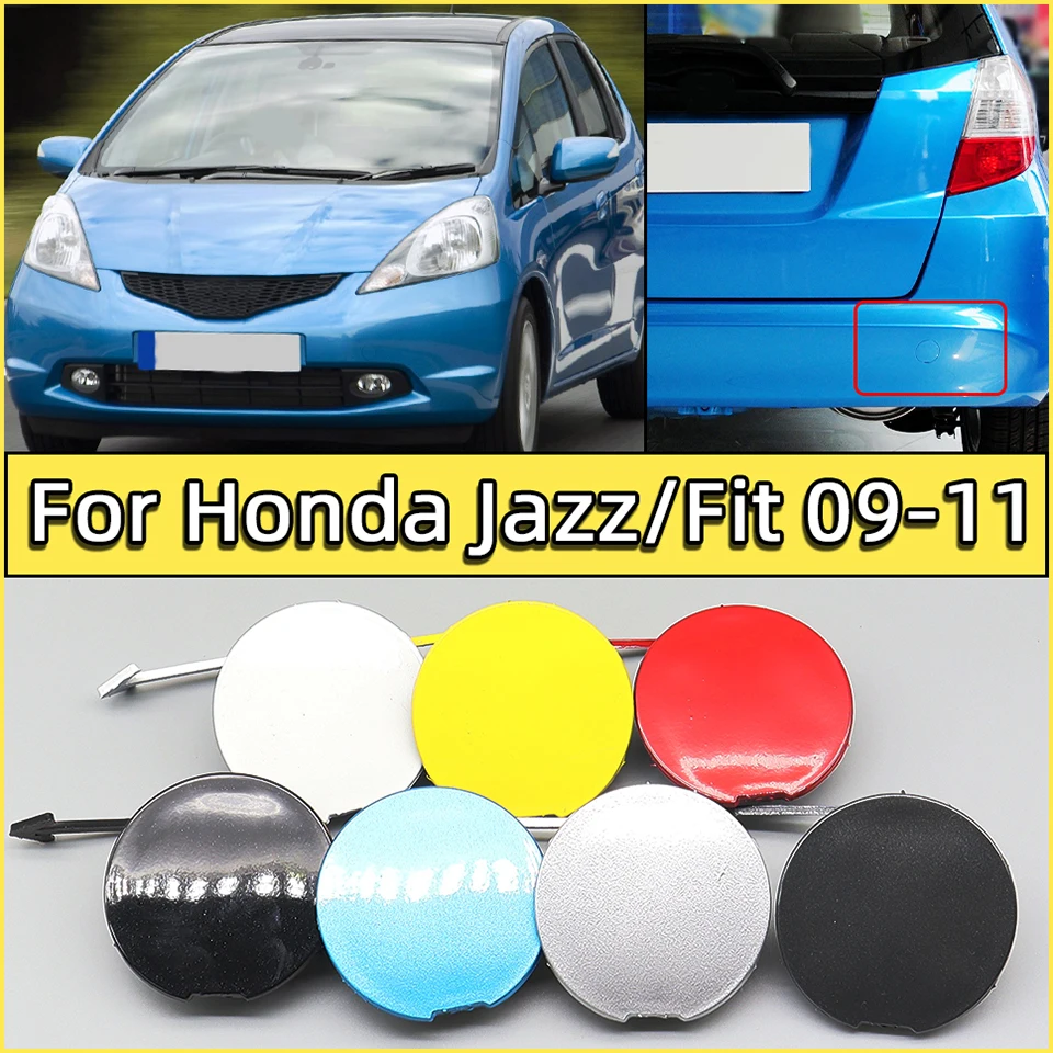 Auto Part Rear Bumper Towing Hook Eye Cover Cap For Honda Fit / Jazz GE 2009 2010 2011 71104-TF0-000 Trailer Hauling Lid Trim