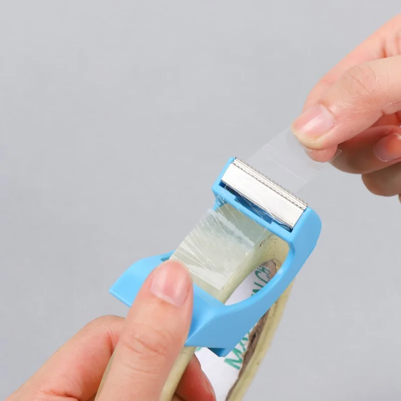 Mini Dispenser di Nastro Adesivo con Taglierina, Strumento Portatile per Ufficio e Cancelleria - immagine 2
