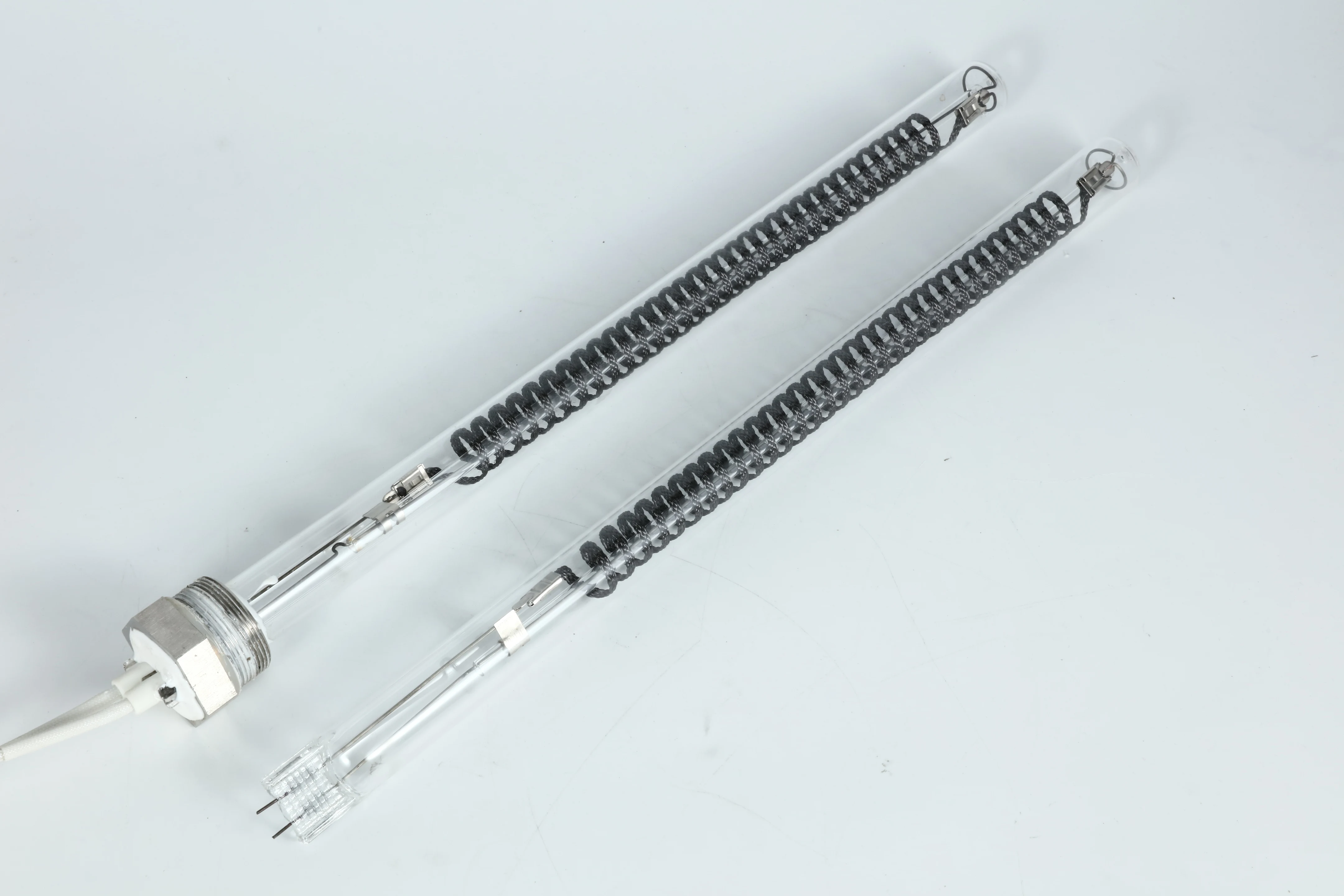 high quality customized carbon fiber heating element halogen heater tube  400w quartz tube infrared heaters - AliExpress
