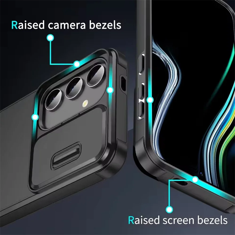 Sleek Slide Camera Phone Cover, Premium Silicone Case