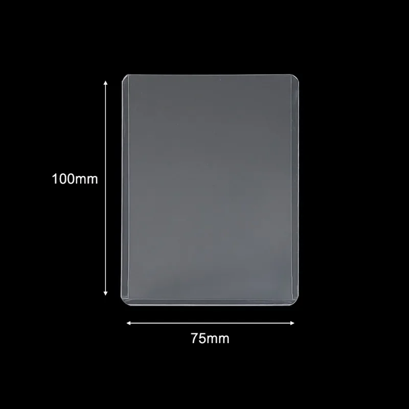 3"x4" Hard Plastic Card Sleeves Waterproof Collector Card Holder Protectors cover Trading Cards Sports Baseball 1-25pcs card holder card protector idol card protector