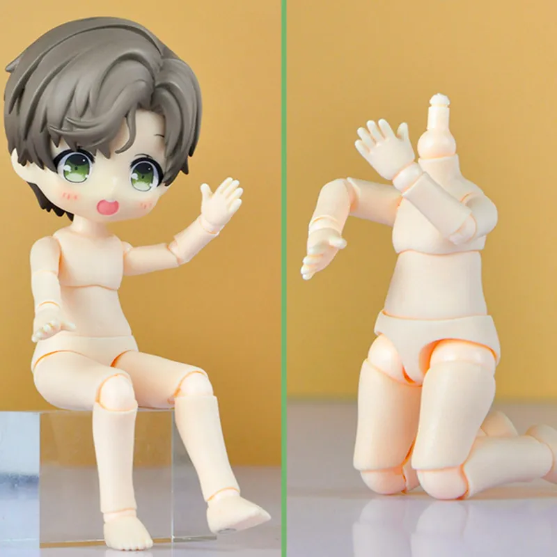 YMY 2nd Generation Doll Body Ob11 Doll Spherical Removeable Joint Body Doll For Penny, GSC, Molly, Obitsu 11, NendoroidS Head