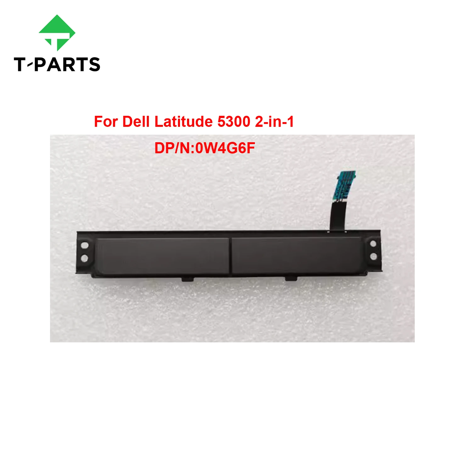 Original New 0W4G6F W4G6F Black For Dell Latitude 5300 2-in-1 E5300 2-in-1 Touchpad Key Button Board Left And Right Buttons