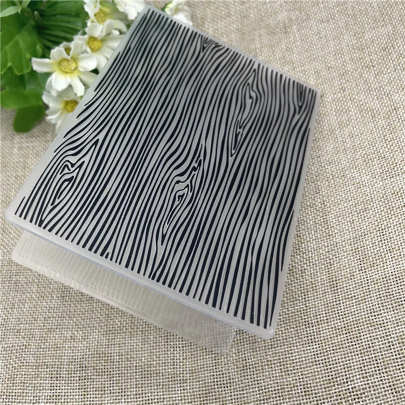 Plastic Embossing Folders for DIY Scrapbooking Paper Craft Card Making tree pattern print plastic embossing folder