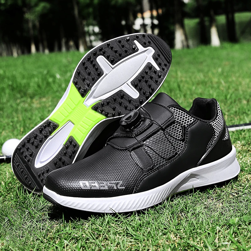 hot-sale-golf-shoes-for-female-quick-lacing-golf-training-men-leather-golf-training-man-comfortable-walking-shoes-for-woman