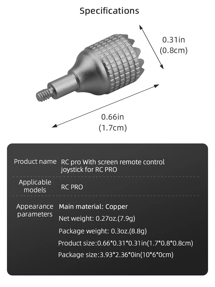 RC pro With screen remote control joystick for RC PRO Applicable RC Pro
