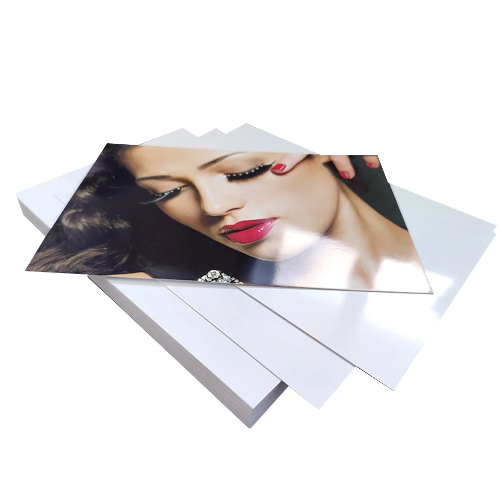 A4 200g 20 feuilles papier Photo brillant imprimante en gros papier photographique pour imprimante à jet d'encre papier de Studio Photo fournitures de bureau