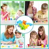 Cartoon Dinosaur World Dough Mold Set For Kids Play Dough Tools Plastic Molds Kits Children DIY Craft Toys Presents Party Favors 6