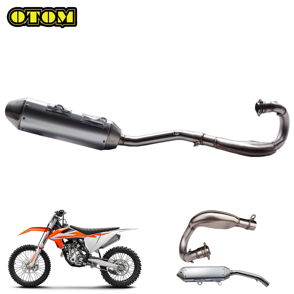 

Motorcycle For KTM Exhaust Header Muffler Silencer Pipe SXF250/350/450 SXF250 PRADO/TROY LEE DESIGNS XCF250 RC4 R Accessories