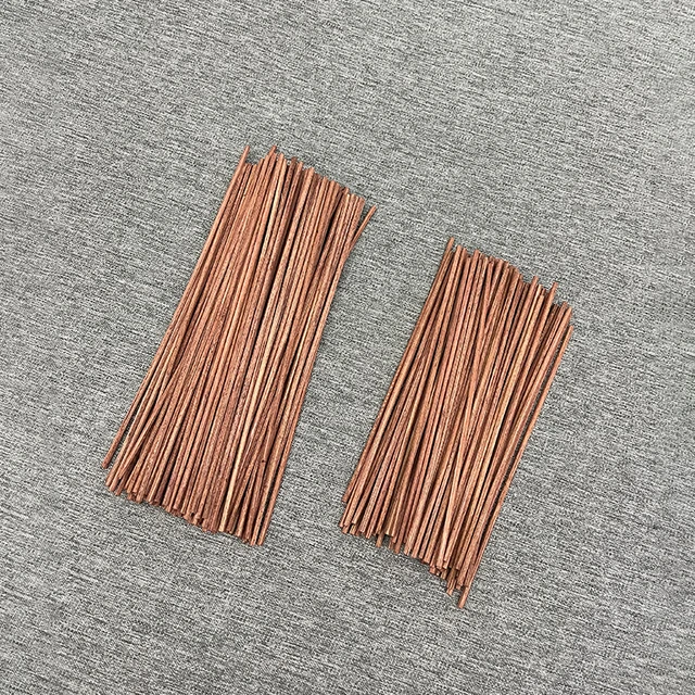 50Db 18/22 Cm Barna/Kávé Színű Természetes Rattan Botok Nád Diffúzor Aromaterápia Diffúzoros Újratöltő Nádpálcák