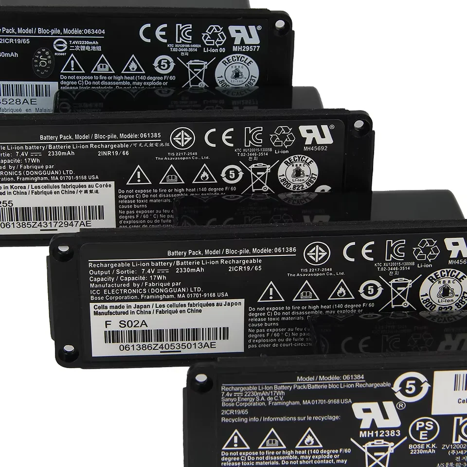 Batterie 2600mAh 061384 061385 061386 061834 Pour BOSE SoundLink Mini one 413295 Batterie 2600mAh 061384 061385 061386 061834 Pour BOSE SoundLink Mini one 413295
