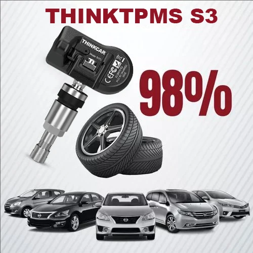 THINKCAR TPMS Sensor S3 THINKTPMS S3/S2 315MHz 433MHz Universal Sensor Automotive Mechanical Workshop Tools TPMS Program 6