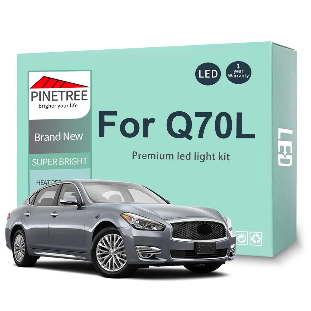 

13 шт., лампы для Infiniti Q70L 2013 2014 2015 2016 2017 2018 2019