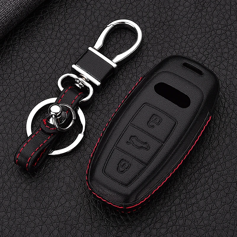 GenuineLeatherCarKeyCaseCoverforAudiQ8RSQ8A6C8S6RS6A7S7.jpg