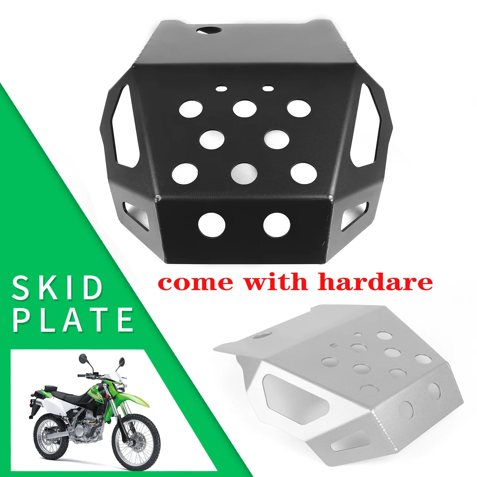 Motorcycle Engine Base Chassis Guard Cover Skid Plate Belly Pan