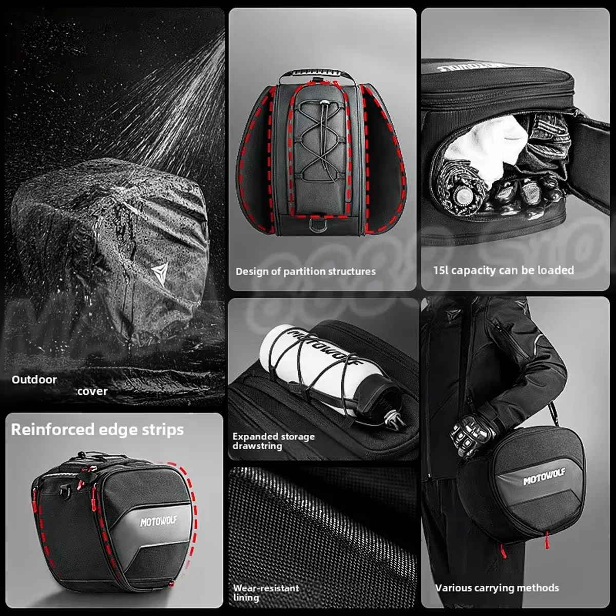 Motorcycle Front Bags Scooter Pedal Bag For Honda PCX 160 150